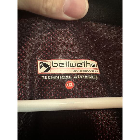Bellwether Cycling Jacket Men’s Size XXL Red Reflective Bike Cycling Ride Safe - Picture 3 of 16